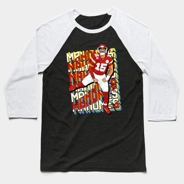 Mahomes Baseball T-Shirt by Mic jr